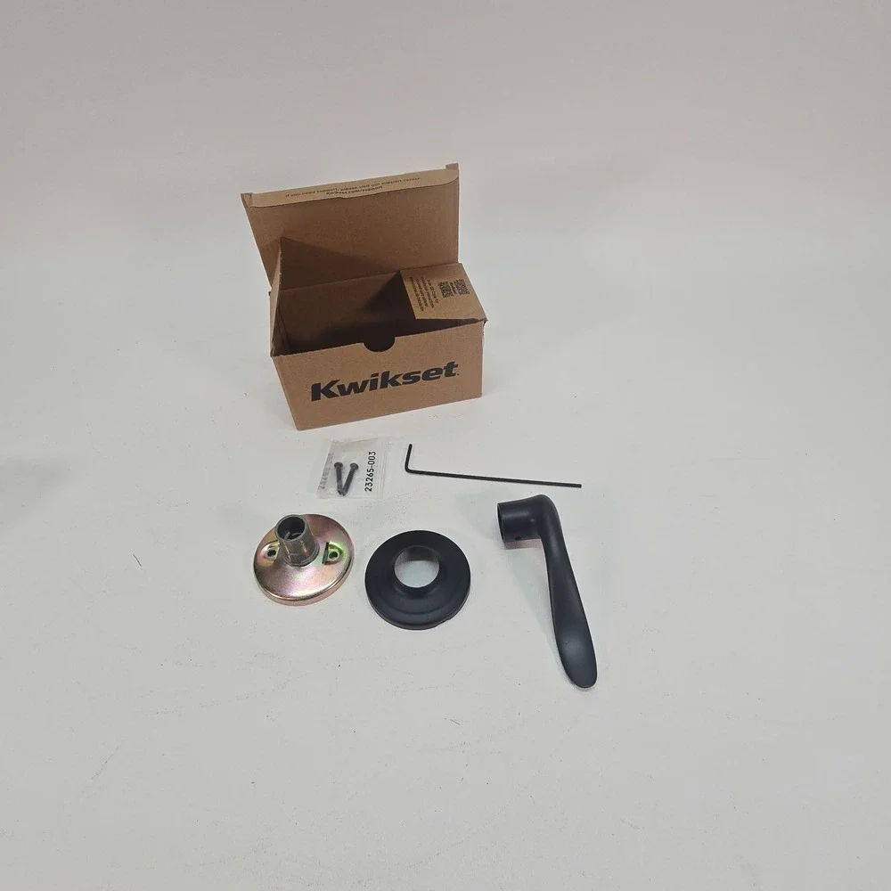 Kwikset Dummy Leverset Tustin RH Matte Black (788TNL-RH-514)